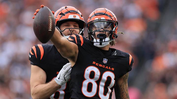 Cincinnati Bengals wide receiver Andrei Iosivas