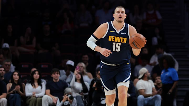 Denver Nuggets center Nikola Jokic.