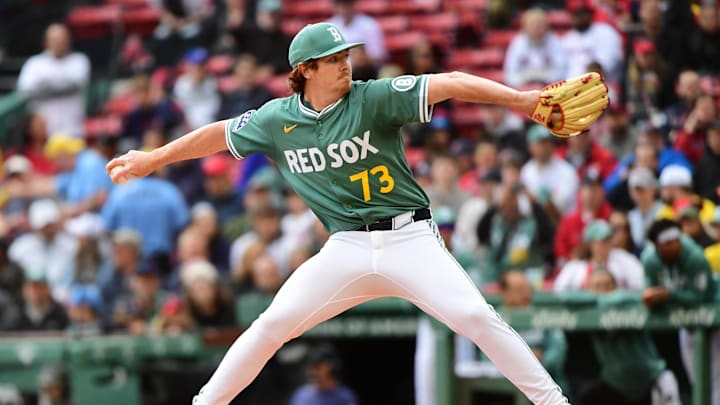 Boston Red Sox starting pitcher Hunter Dobbins