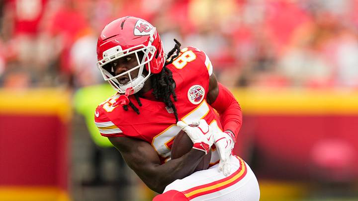 Aug 15, 2026; Kansas City, Missouri, USA; Kansas City Chiefs wide receiver Andrew Armstrong (85) catches a pass during the first half against the Los Angeles Rams at Arrowhead Stadium. Mandatory Credit: Jay Biggerstaff-Imagn Images Aug 15, 2026; Kansas City, Missouri, USA; Kansas City Chiefs wide receiver Andrew Armstrong (85) catches a pass during the first half against the Los Angeles Rams at Arrowhead Stadium. Mandatory Credit: Jay Biggerstaff-Imagn Images