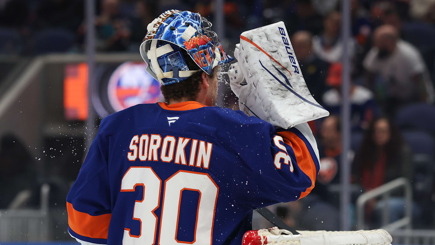 NY Islanders place goaltender Ilya Sorokin on IR ahead of game versus NY Rangers