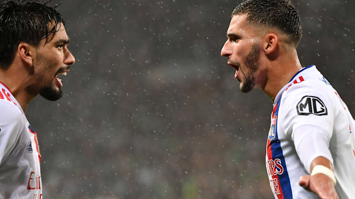 Aouar et Paqueta se sont disputés un penalty