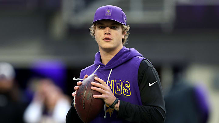 Minnesota Vikings quarterback J.J. McCarthy