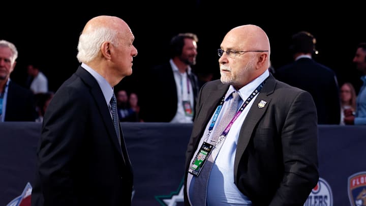OH MY GOD THAT'S BARRY TROTZ MUSIC. WHAT IS GOING ON HERE AT BRIDGESTONE ARENA 2024 Upper Deck NHL Draft - Rounds 2-7