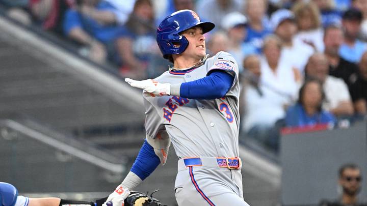 Carson Benge and the Mets are road favorites in Toronto. Carson Benge and the Mets are road favorites in Toronto.