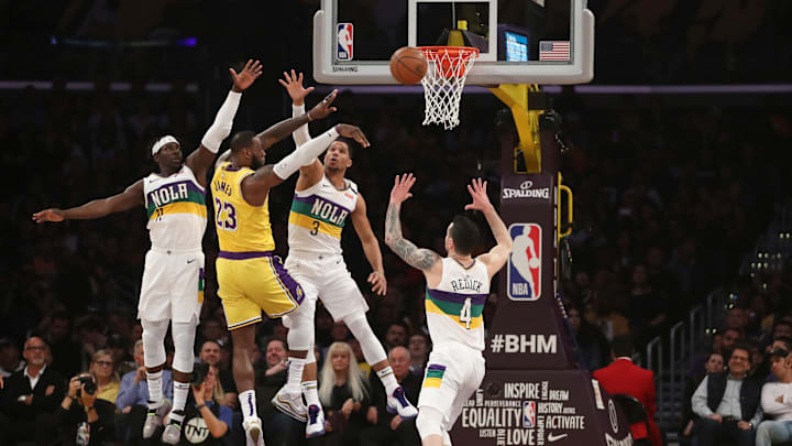 New Orleans Pelicans v Los Angeles Lakers
