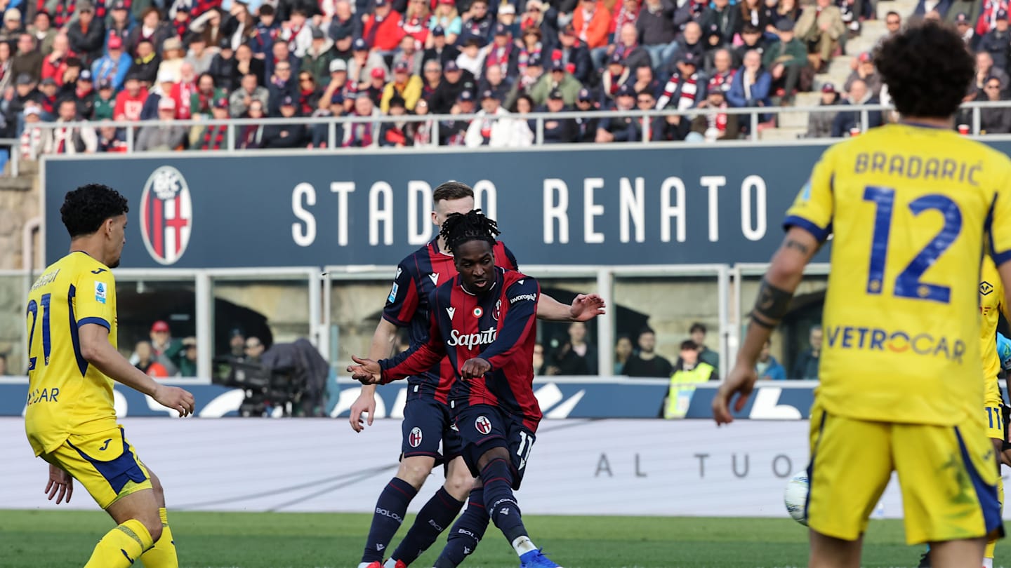 Ex OM VIDEO : Le premier but en 19 matchs de Serie A de Jonathan Rowe avec Bologne