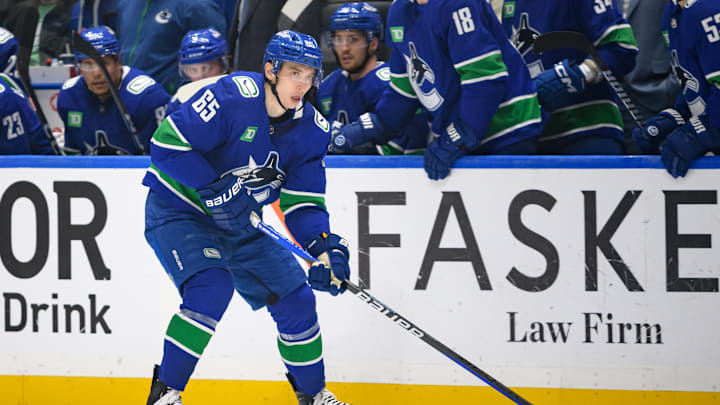 Edmonton Oilers v Vancouver Canucks - Game One