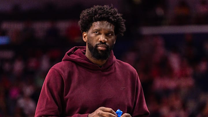 Philadelphia 76ers center Joel Embiid.