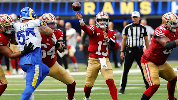 San Francisco 49ers quarterback Brock Purdy (13)