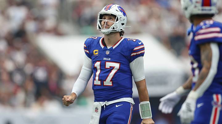 The Buffalo Bills and quarterback Josh Allen are significant favorites in Week 2. The Buffalo Bills and quarterback Josh Allen are significant favorites in Week 2.