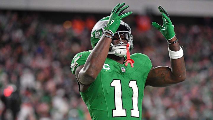 It's safe to say Philadelphia Eagles wide receiver A.J. Brown is happy to reunite with safety Kevin Byard.