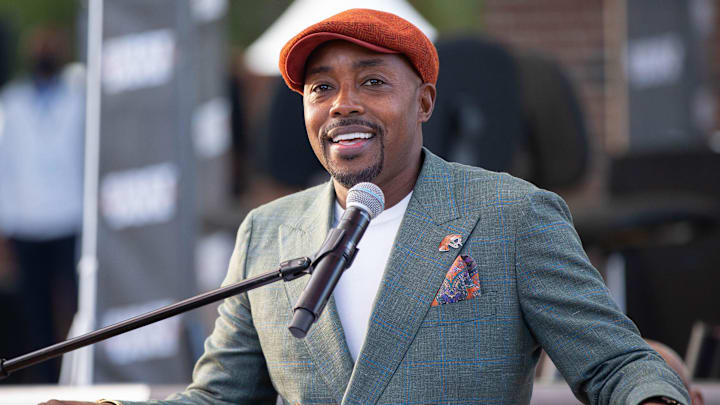 Producer and Florida A&M University alumnus Will Packer speaks during an event held to officially open FAMU's new Will Packer Performing Arts Amphitheater during the school's homecoming festivities Friday, Oct. 29, 2021.

Famu Homecoming 102921 Ts 287