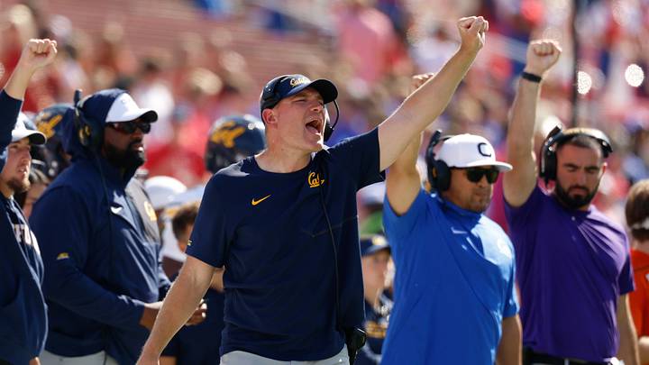 Cal head coach Tosh Lupoi Cal head coach Tosh Lupoi
