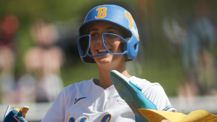 UCLA Bruins outfielder Rylee Slimp.