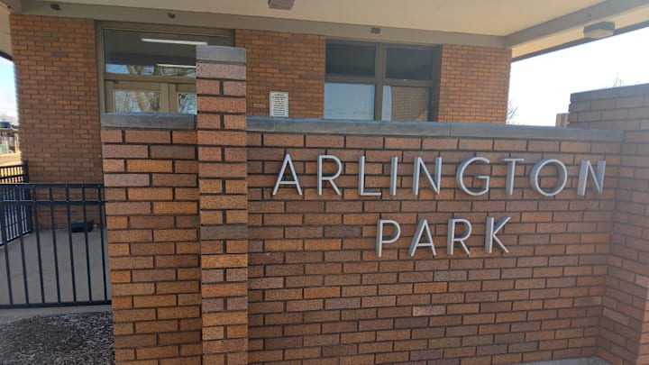 The train station next to the property owned by the Bears, part of the reason it's more fan friendly than a Hammond, Ind. site.