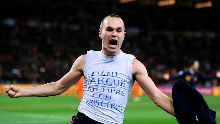 Andrés Iniesta le dio a España el gol de la coronación en el Mundial de Sudáfrica 2010 Andrés Iniesta le dio a España el gol de la coronación en el Mundial de Sudáfrica 2010