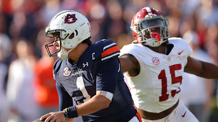 Payton Thorne, Dallas Turner, Alabama Crimson Tide, Auburn Tigers