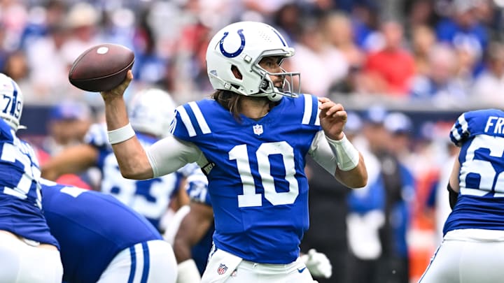 Indianapolis Colts quarterback Gardner Minshew II.