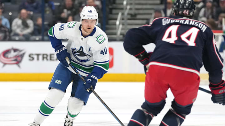 Vancouver Canucks v Columbus Blue Jackets