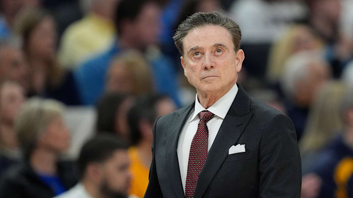 St. John's v Marquette; St. John's basketball head coach Rick Pitino