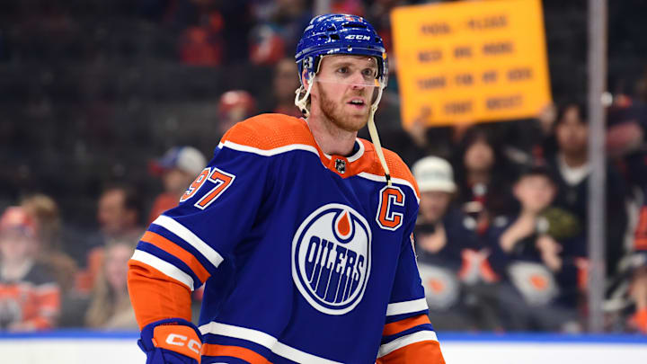 San Jose Sharks v Edmonton Oilers