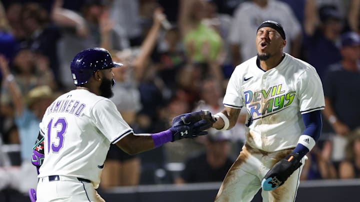 Junior Caminero is a break-out star for the Rays this season, and his recent play gives way to his bases prop.