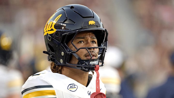 Sep 21, 2024; Tallahassee, Florida, USA; California Golden Bears running back Jaydn Ott (1) on the sidelines during the first half against the Florida State Seminoles at Doak S. Campbell Stadium. Mandatory Credit: Melina Myers-Imagn Images Sep 21, 2024; Tallahassee, Florida, USA; California Golden Bears running back Jaydn Ott (1) on the sidelines during the first half against the Florida State Seminoles at Doak S. Campbell Stadium. Mandatory Credit: Melina Myers-Imagn Images
