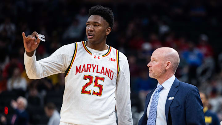 Maryland Terrapins center Derik Queen is in the mix to be a top-10 pick based on the latest odds.
