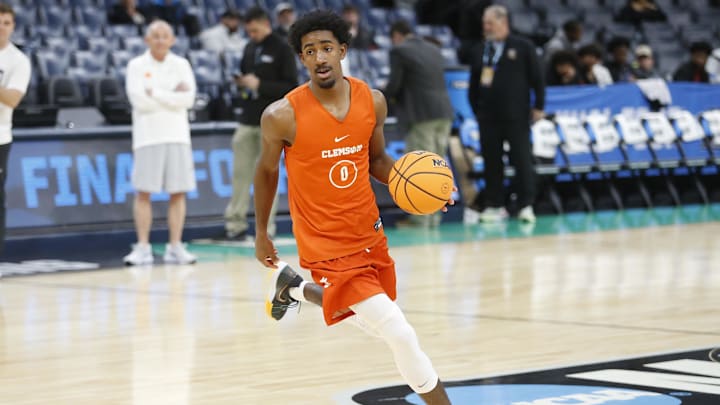 A former Clemson point guard, fresh off a fifth-year breakout season, was arrested Tuesday in Conway on criminal charges. A former Clemson point guard, fresh off a fifth-year breakout season, was arrested Tuesday in Conway on criminal charges.
