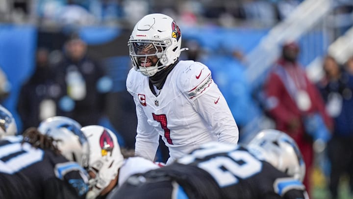 Arizona Cardinals linebacker Kyzir White during the second half against the Carolina Panthers.
