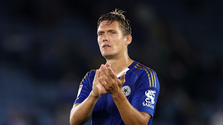 Jannik Vestergaard. Awesome at the heart of Leicester's defence