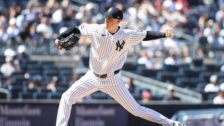 Jun 20, 2026; Bronx, New York, USA; New York Yankees relief pitcher Ryan Yarbrough (33) pitches in the eighth inning against the Cincinnati Reds at Yankee Stadium. Mandatory Credit: Wendell Cruz-Imagn Images Jun 20, 2026; Bronx, New York, USA; New York Yankees relief pitcher Ryan Yarbrough (33) pitches in the eighth inning against the Cincinnati Reds at Yankee Stadium. Mandatory Credit: Wendell Cruz-Imagn Images