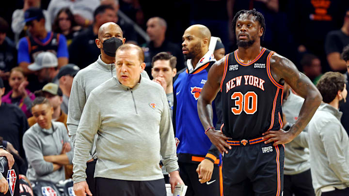 New York Knicks forward Julius Randle.