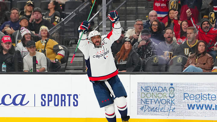 Alex Ovechkin, Washington Capitals Mandatory Credit: Stephen R. Sylvanie-Imagn Images