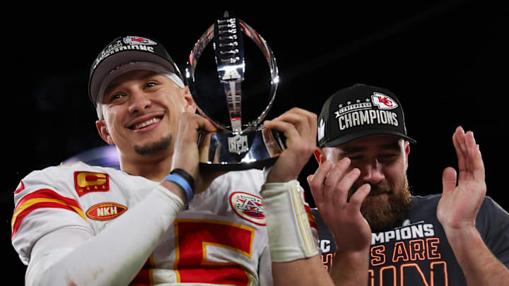 Patrick Mahomes y Travis Kelce disputarán el Super Bowl de 2024