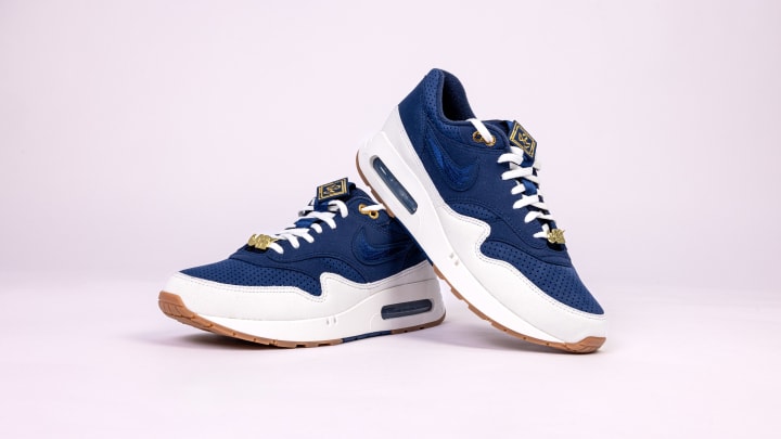 The Nike Air Max 1 '86 in the 'Jackie Robinson' colorway.