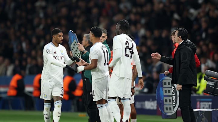 Paris Saint-Germain v Aston Villa FC - UEFA Champions League 2024/25 Quarter Final First Leg