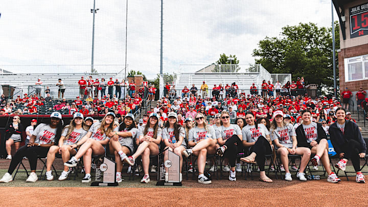 The Nebraska softball team is hosting the Lincoln Regional as the No. 4 overall seed in 2026.