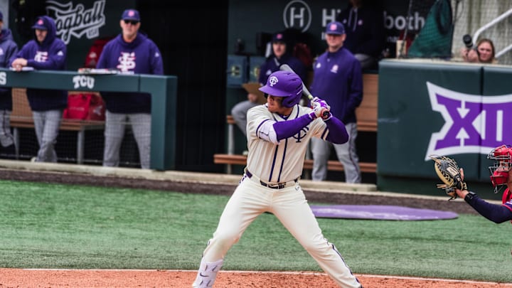 TCU against Fresno State on Sunday, March 9, 2025. 