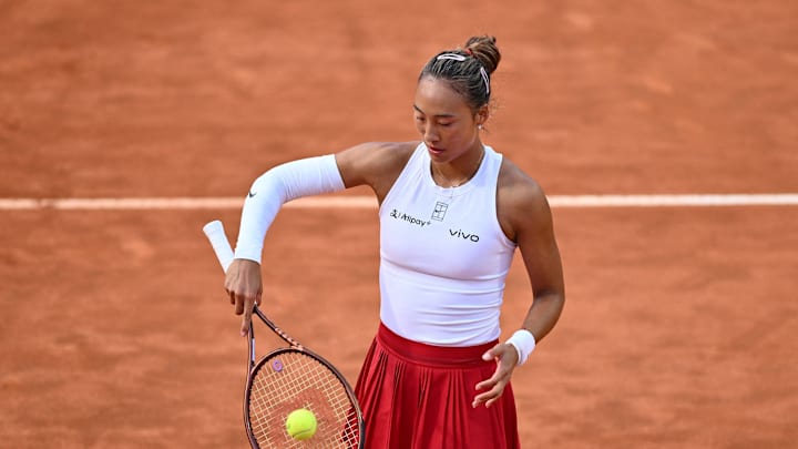 Qinwen Zheng has undergone elbow surgery and has no return date.