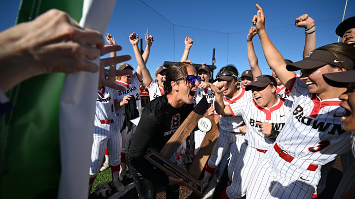 The Brown Bears won their first Ivy League Tournament and will take on No. 12-overall seed Texas Tech on Friday in the Lubbock Regional. The Brown Bears won their first Ivy League Tournament and will take on No. 12-overall seed Texas Tech on Friday in the Lubbock Regional.