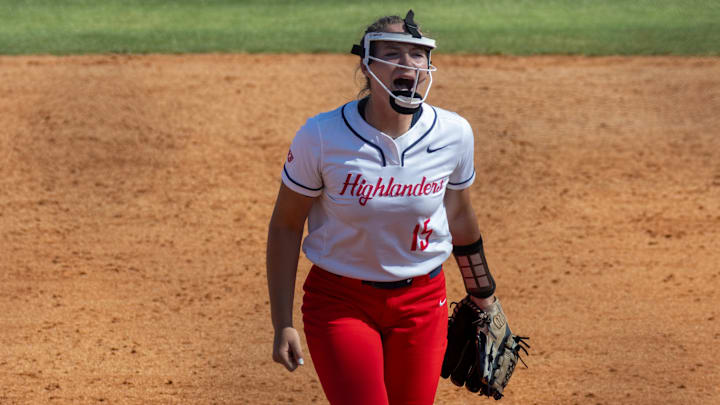 Radford softball's Dakota Redmon was voted the Big South Conference Preseason Pitcher of the Year