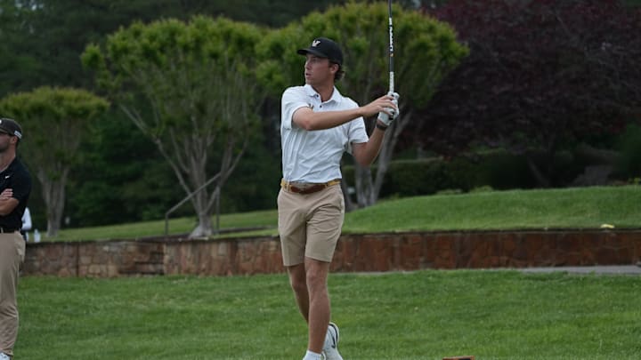 Vanderbilt's Jackson Van Paris won the individual championship at the 2025 NCAA Amherst Regional on Wednesday.