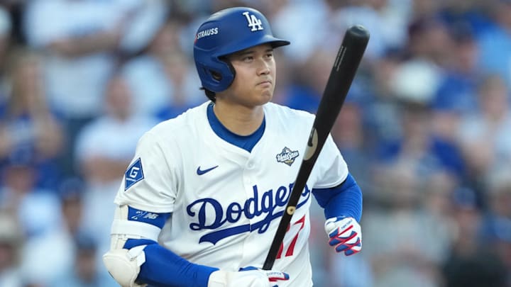 Los Angeles Dodgers two-way player Shohei Ohtani 