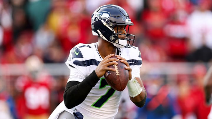 Seattle Seahawks quarterback Geno Smith (7)