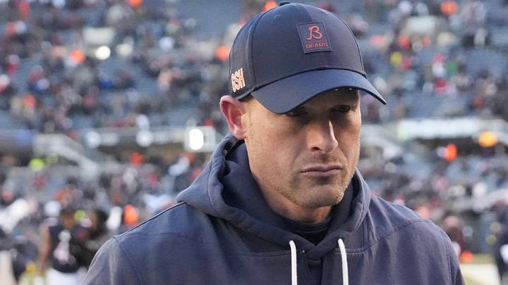 Chicago Bears head coach Ben Johnson