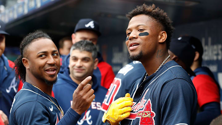Ozzie Albies y Ronald Acuña Jr. comparten una buena amistad 