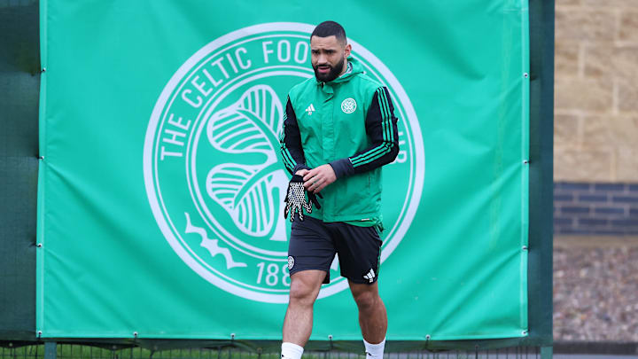 Celtic FC Training And Press Conference - UEFA Champions League 2024/25 League Knockout Play-off