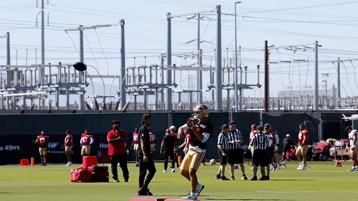 Aug 3, 2026; San Francisco, CA, USA; San Francisco 49ers quarterback Brock Purdy (13) during training camp at Levi's Stadium. Mandatory Credit: Sergio Estrada-Imagn Images Aug 3, 2026; San Francisco, CA, USA; San Francisco 49ers quarterback Brock Purdy (13) during training camp at Levi's Stadium. Mandatory Credit: Sergio Estrada-Imagn Images
